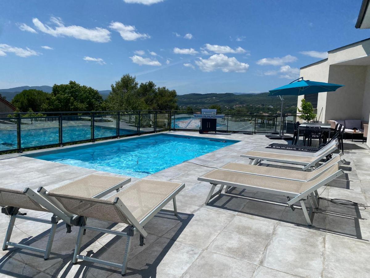 Villa Avec Vue Panoramique Sur Les Cevennes Saint Julien Les Rosiers 외부 사진